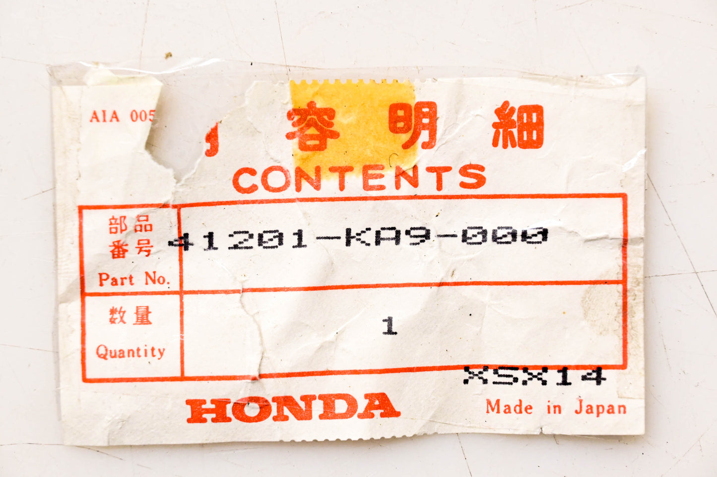 New OEM Honda 41201-KA9-000 Sprocket 50T NOS
