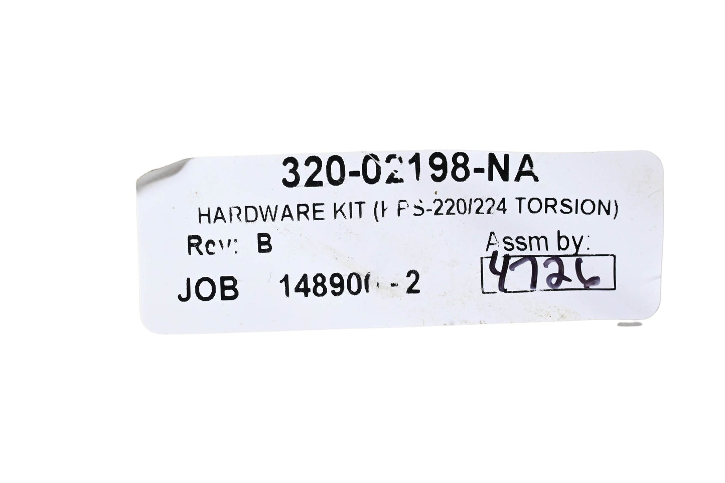 Karavan Trailers 320-02198 Hardware Kit NOS