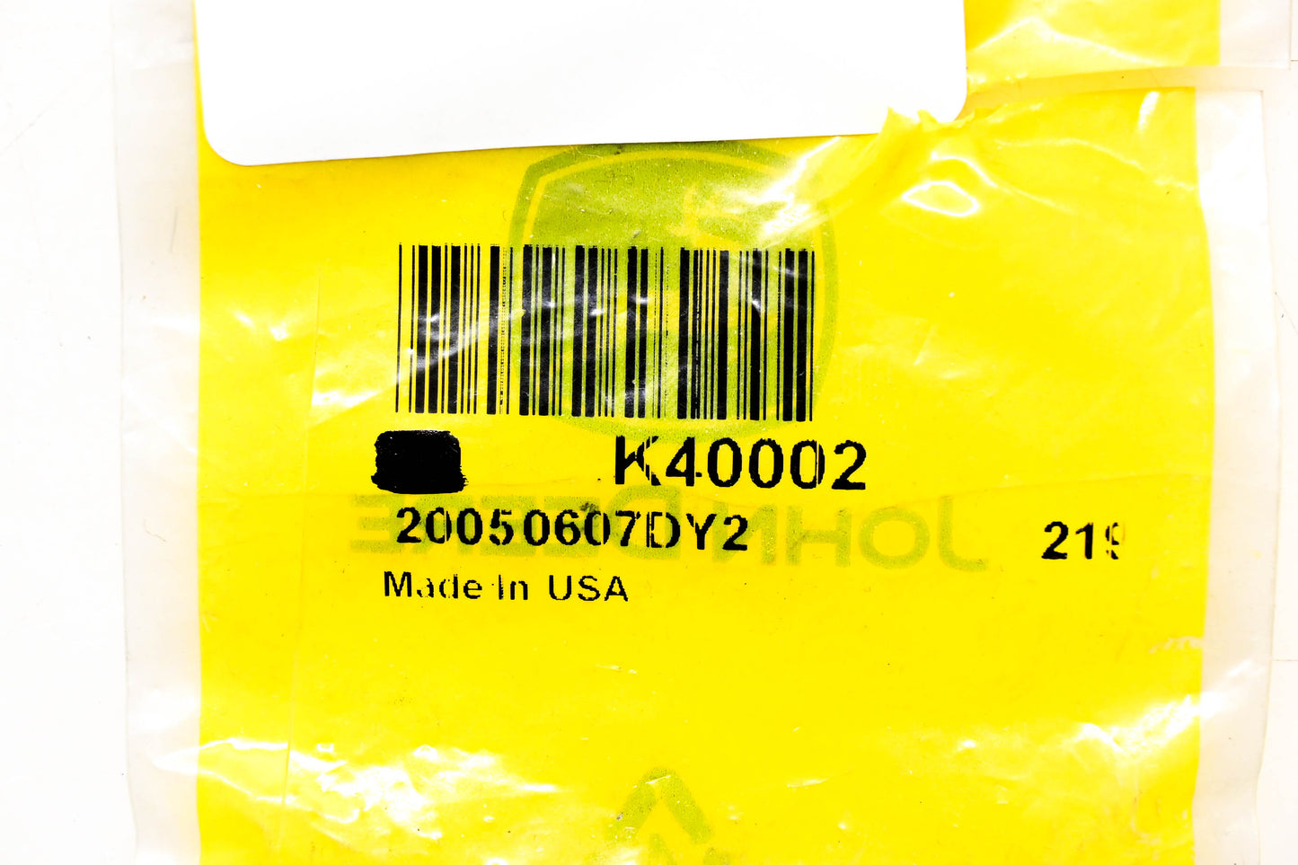 New OEM John Deere K40002 Nuts Qty 2 NOS