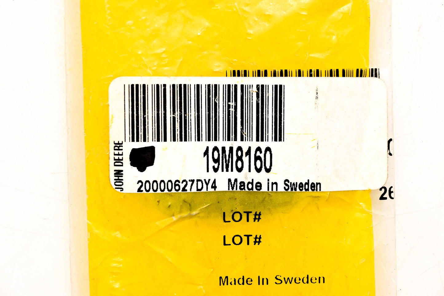 New OEM John Deere 19M8160 Cap Screw NOS