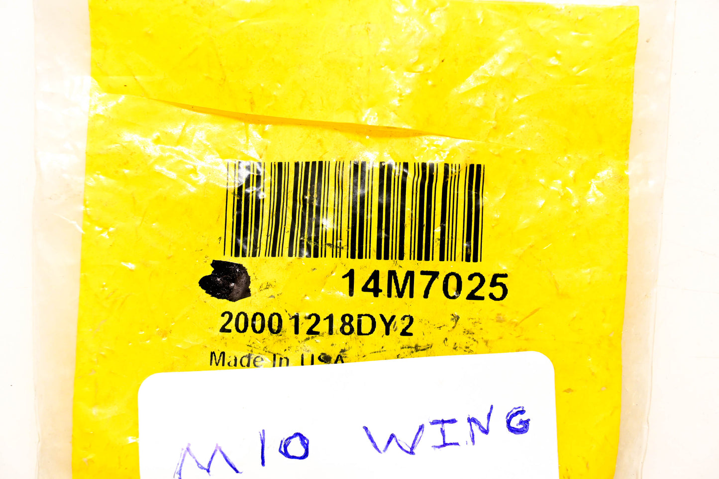 New OEM John Deere 14M7025 Wing Nut NOS