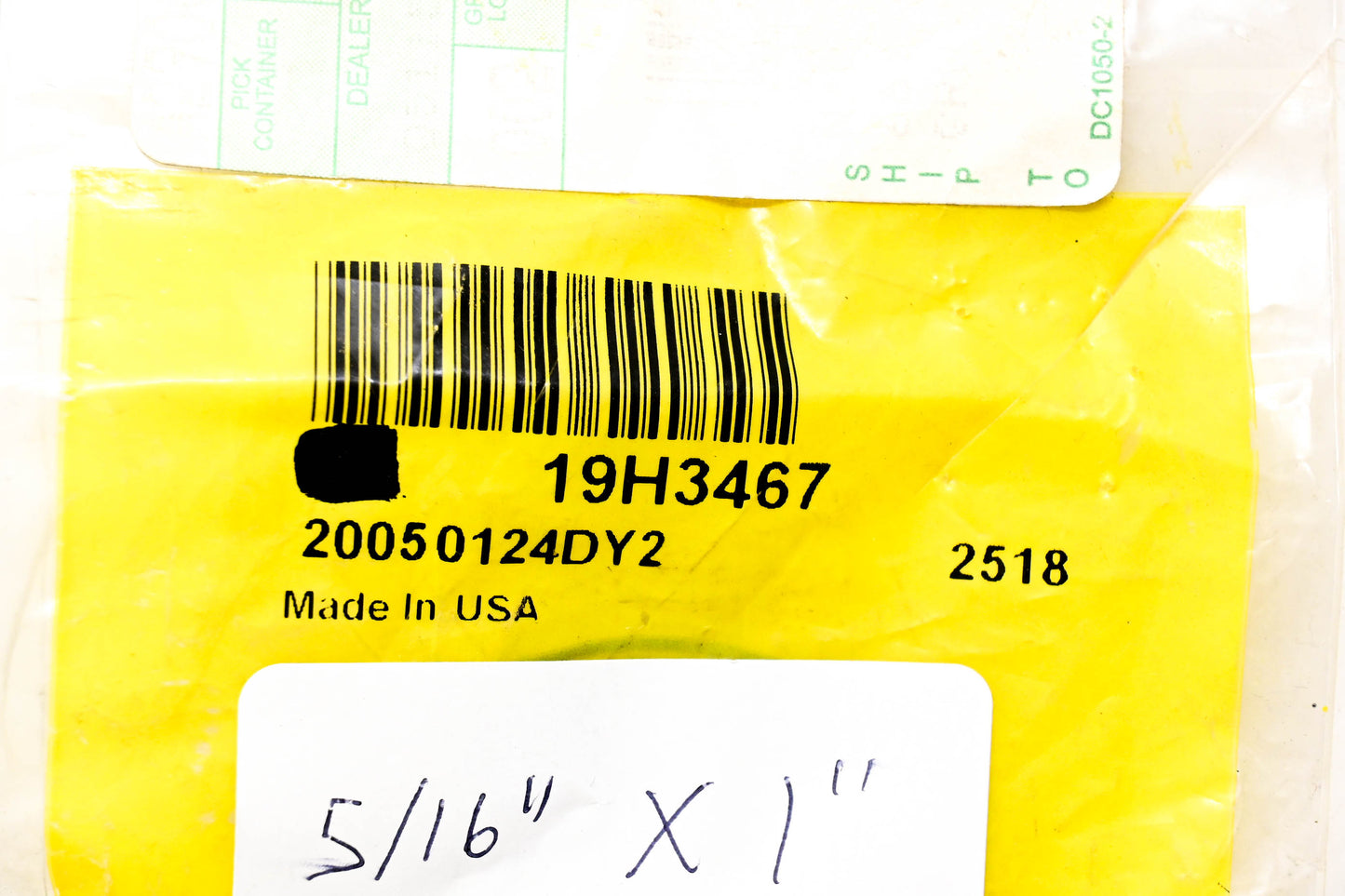 New OEM John Deere 19H3467 Screws Qty 2 NOS