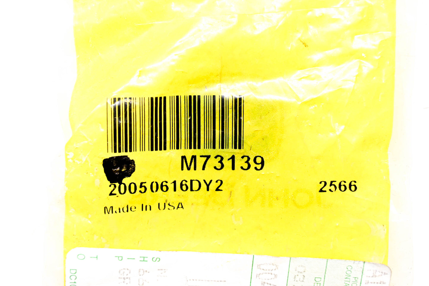 New OEM John Deere M73139 Pin Fastener NOS