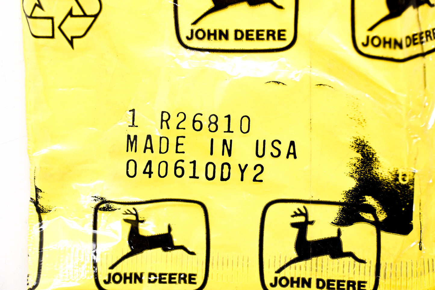 New OEM John Deere R26810 Pin Fastener NOS