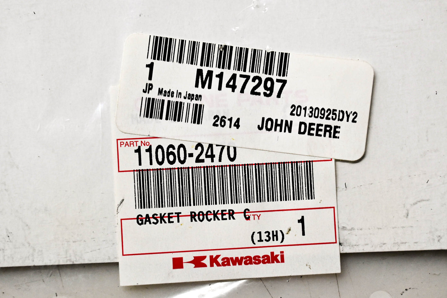 New OEM Kawasaki 11060-2470, M147297 Gasket NOS