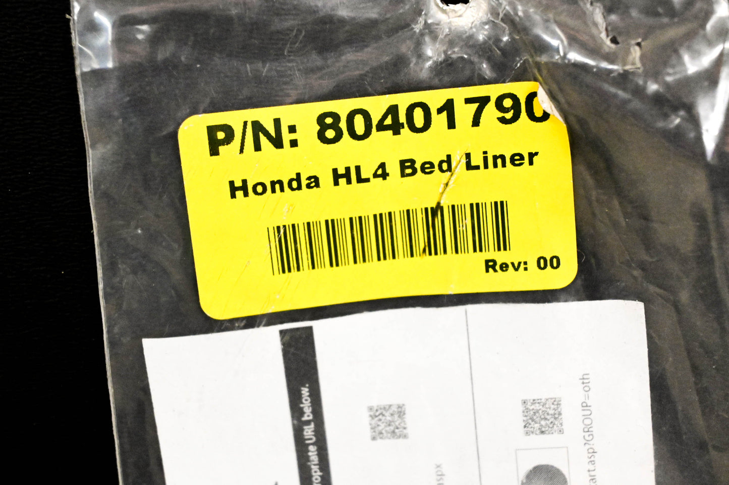 New OEM Honda 80401790, HMWPE Bed Liner NOS