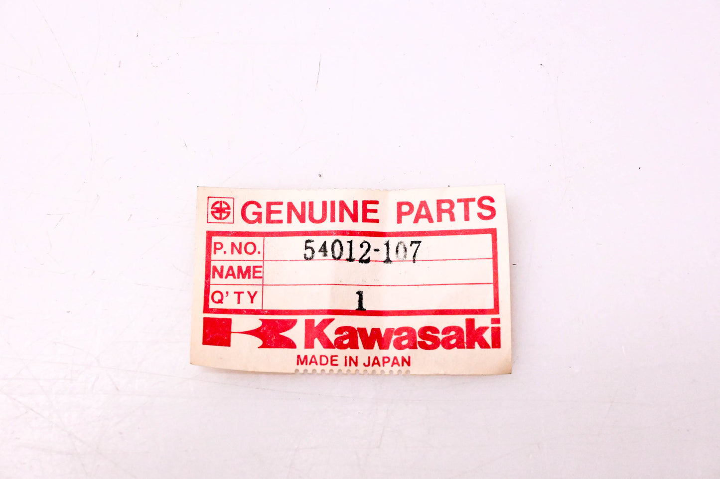 New OEM Kawasaki 54012-107 Throttle Cable NOS