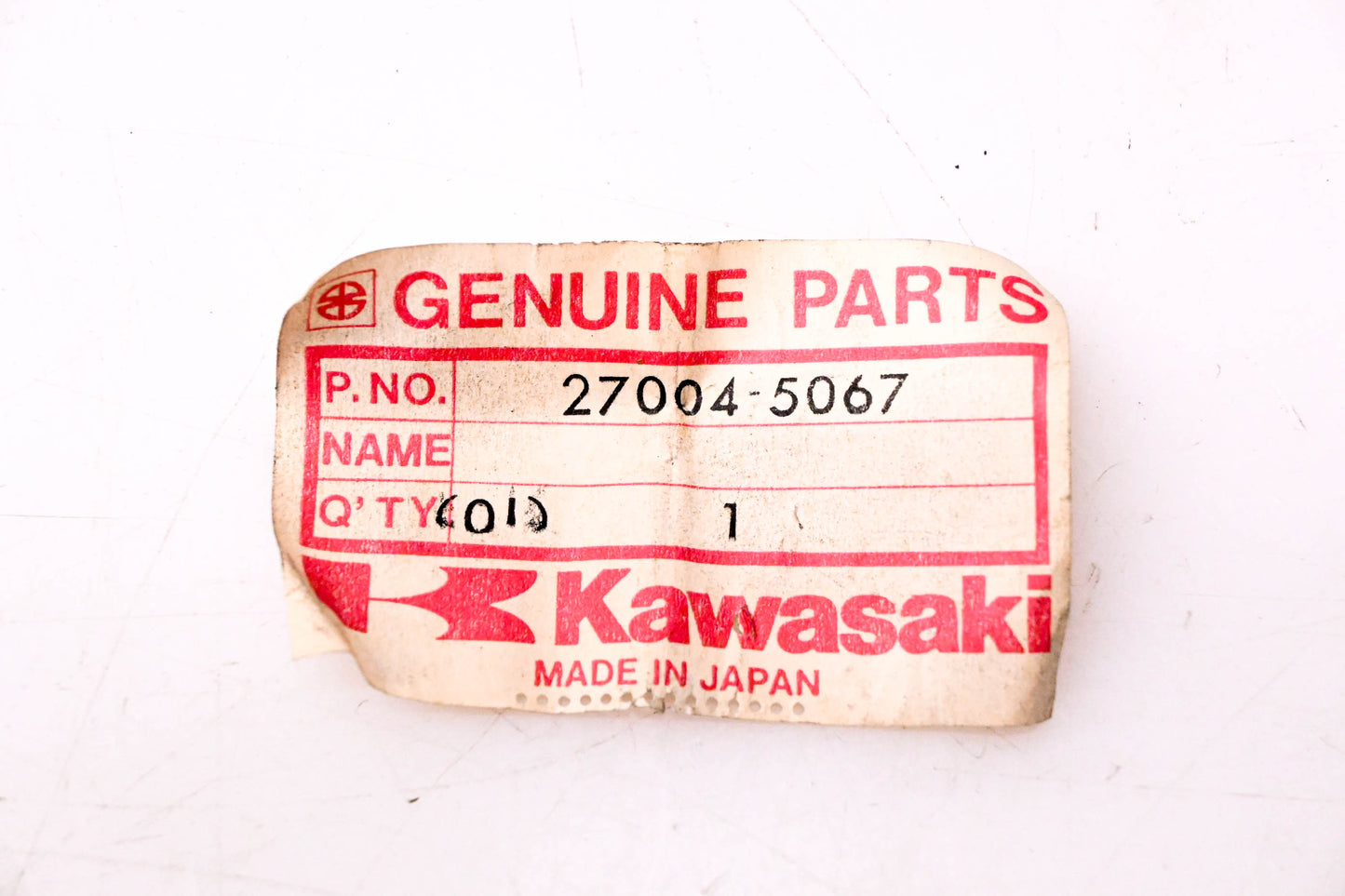 New OEM Kawasaki 27004-5067 Ignition Switch Assembly NOS