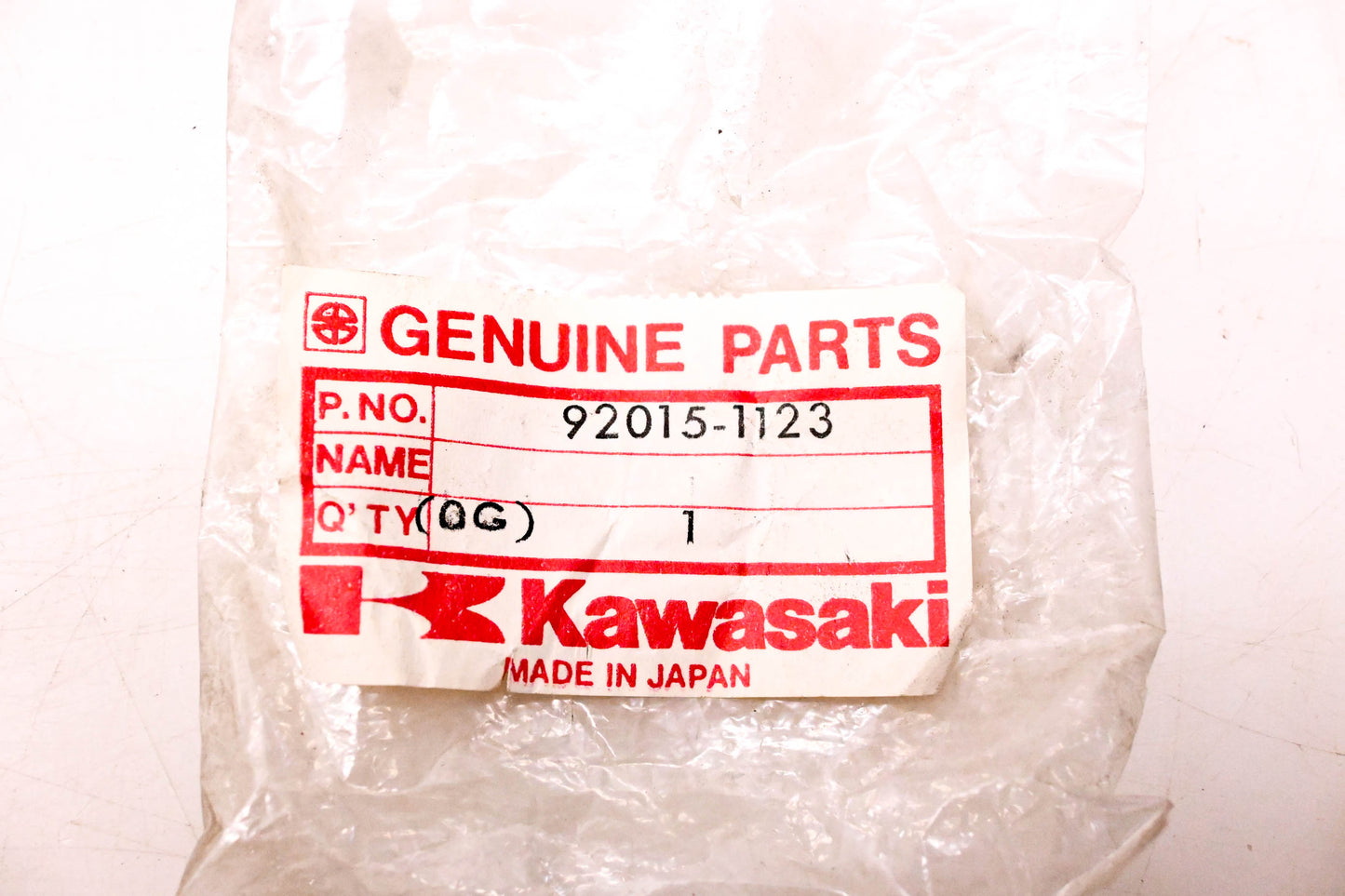 New OEM Kawasaki 92015-1123 Rear Suspension Link Nut NOS