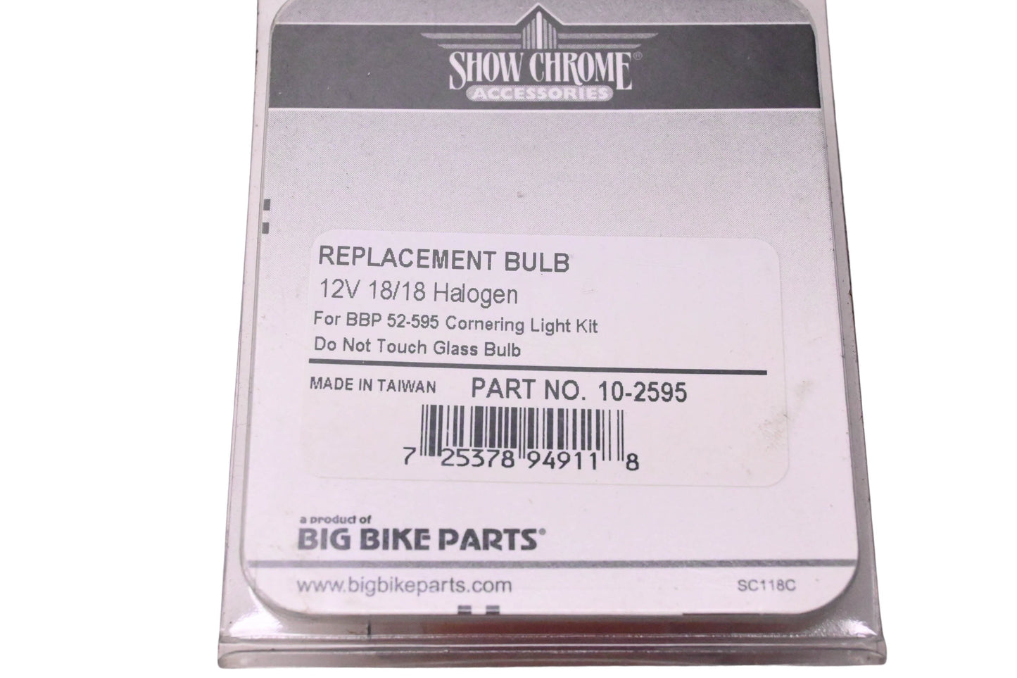 Big Bike Parts 10-2595 Replacement Halogen Bulb NOS