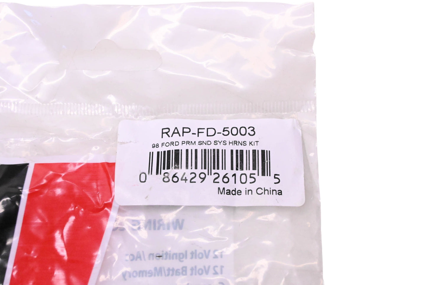 Raptor RAP-FD-5003 Factory Wiring Harness NOS