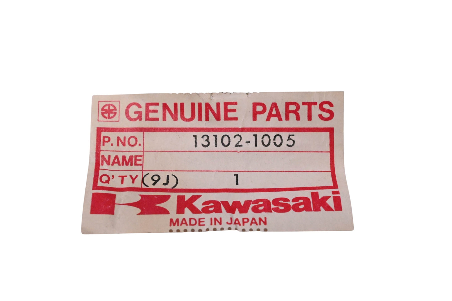 New OEM Kawasaki 13102-1005 Clutch Lever Arm NOS