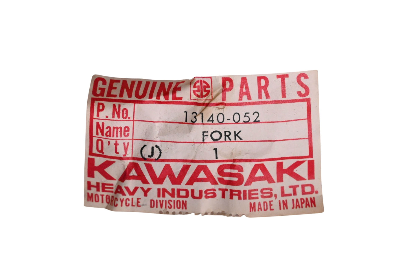 New OEM Kawasaki 13140-052 Selector Fork NOS