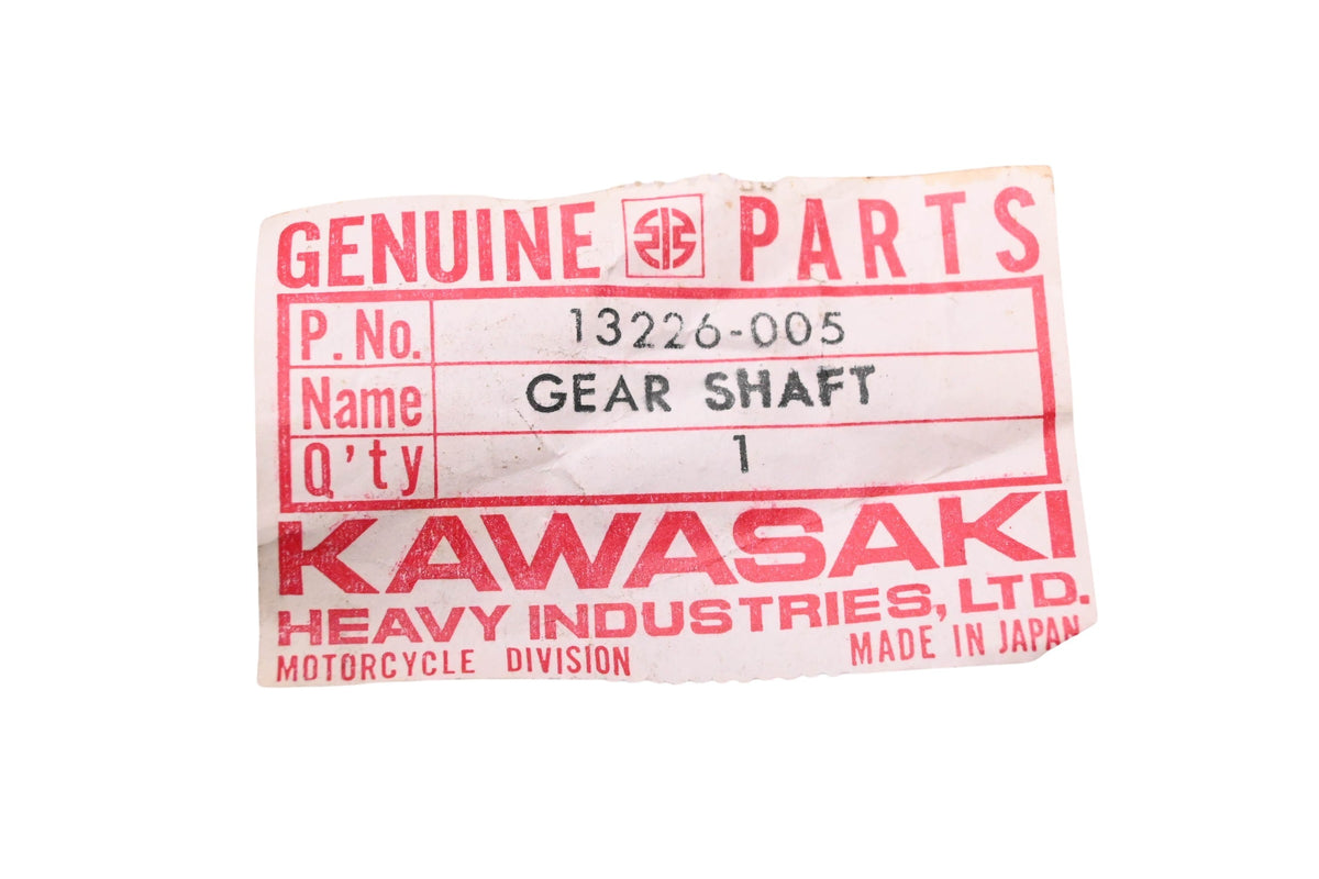 New OEM Kawasaki 13226-005 Tachometer Gear Shaft NOS
