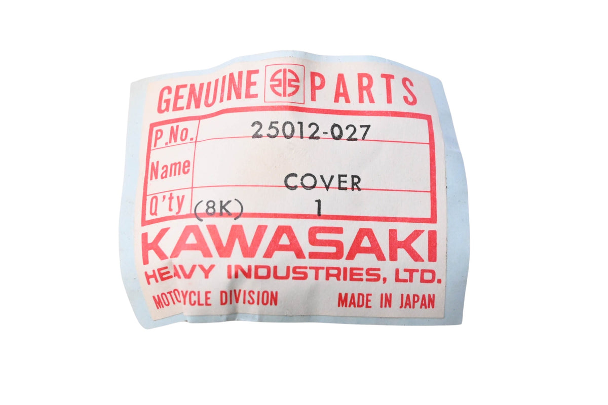 New OEM Kawasaki 25012-027 Tachometer Cover NOS
