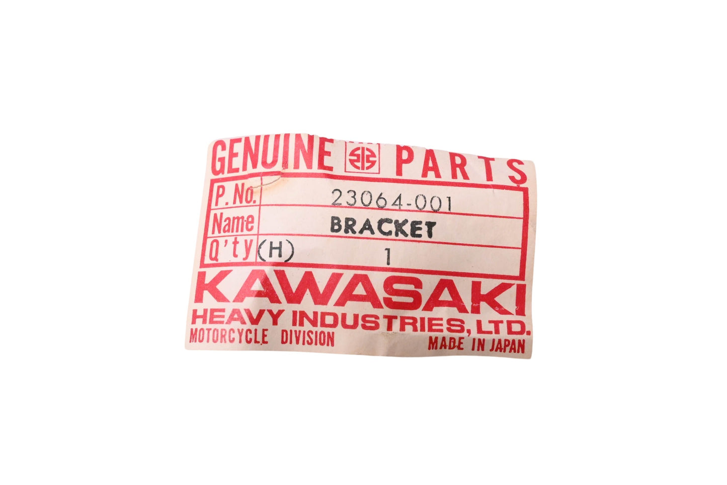 New OEM Kawasaki 23064-001 Headlight Bracket NOS