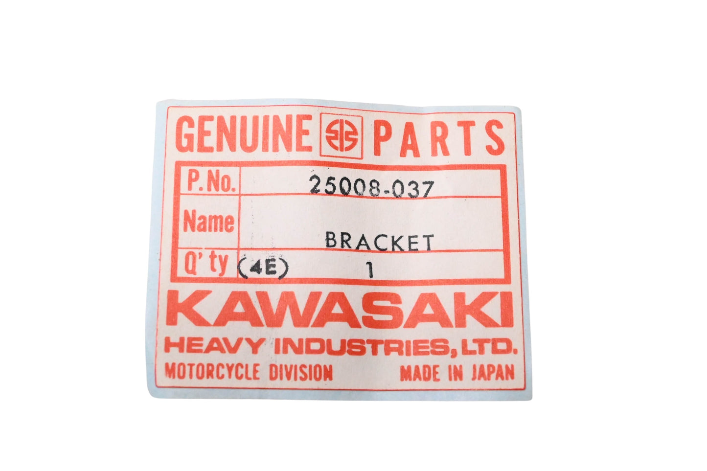 New OEM Kawasaki 25008-037 Meter Bracket NOS