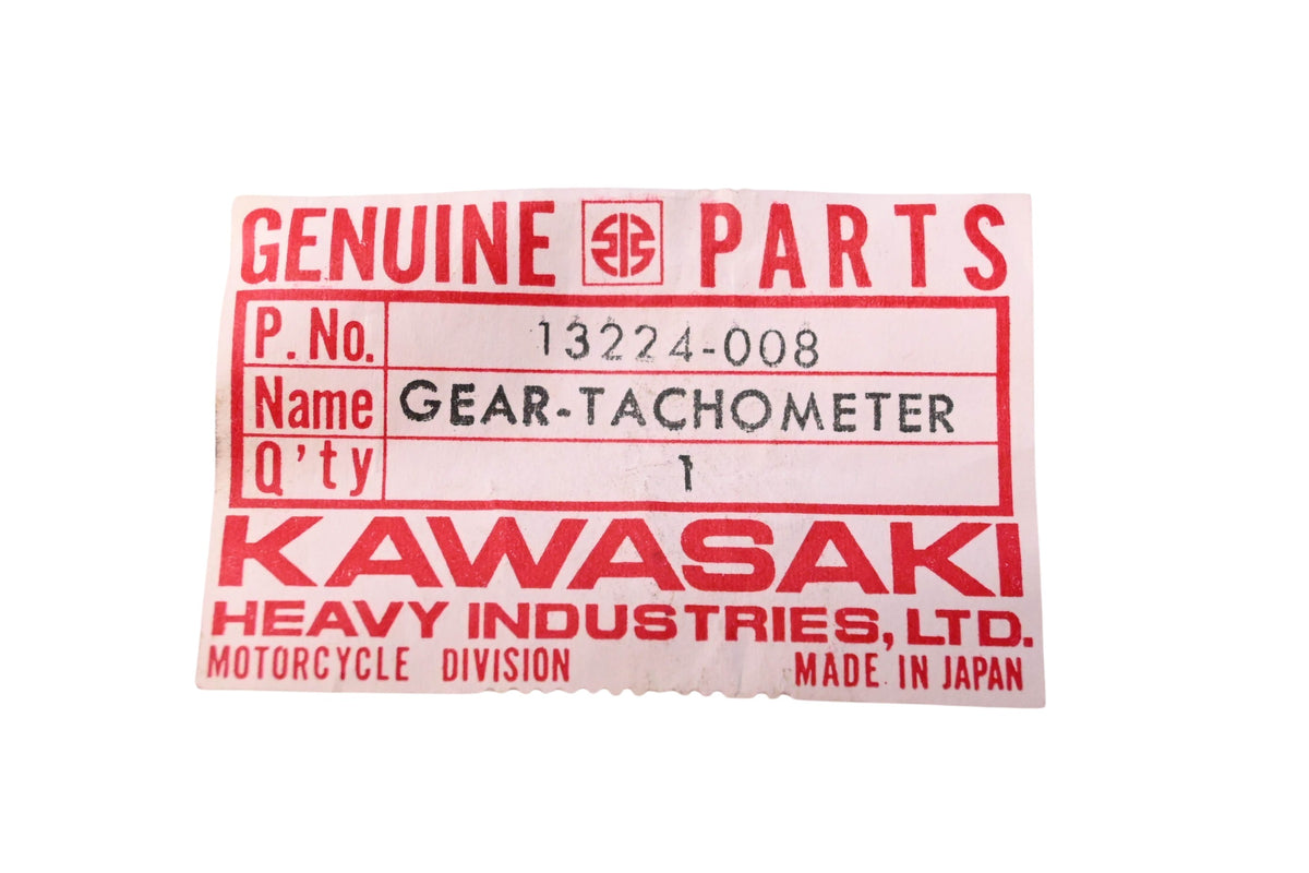 New OEM Kawasaki 13224-008 Tachometer Gear NOS