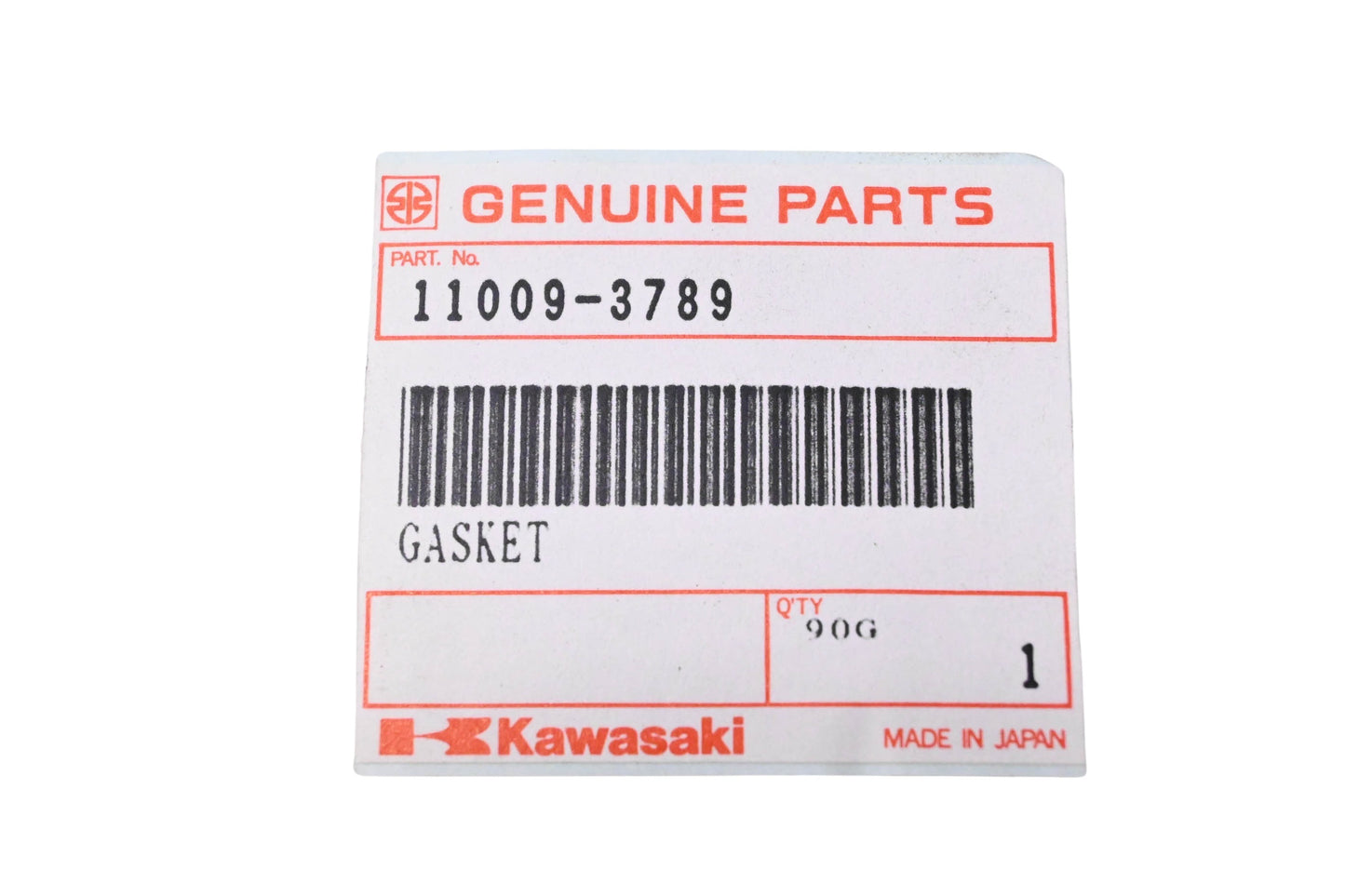 New OEM Kawasaki 11009-3789 Control Valve Gasket NOS