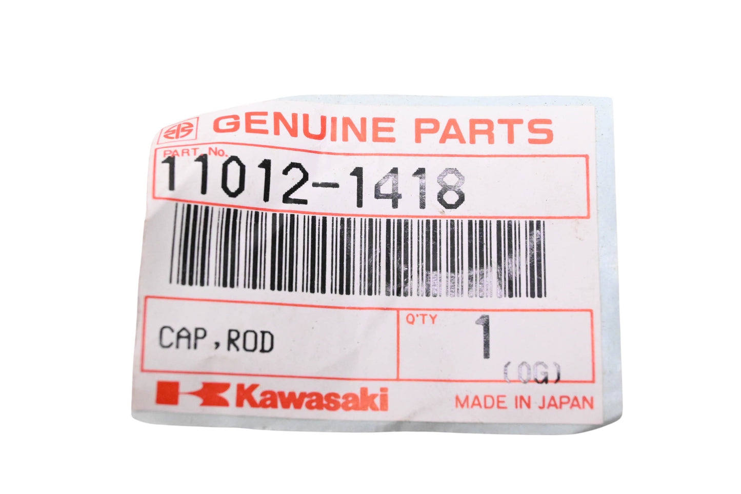 New OEM Kawasaki 11012-1418 Rod Cap NOS
