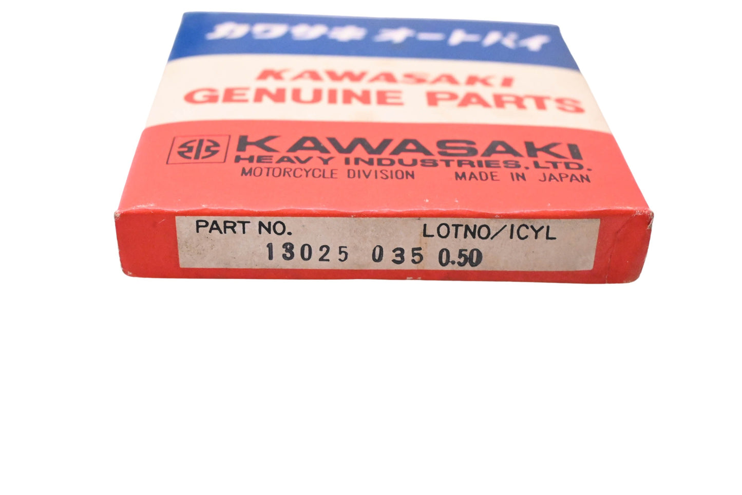 New OEM Kawasaki 13025-035 Piston Ring Kit NOS