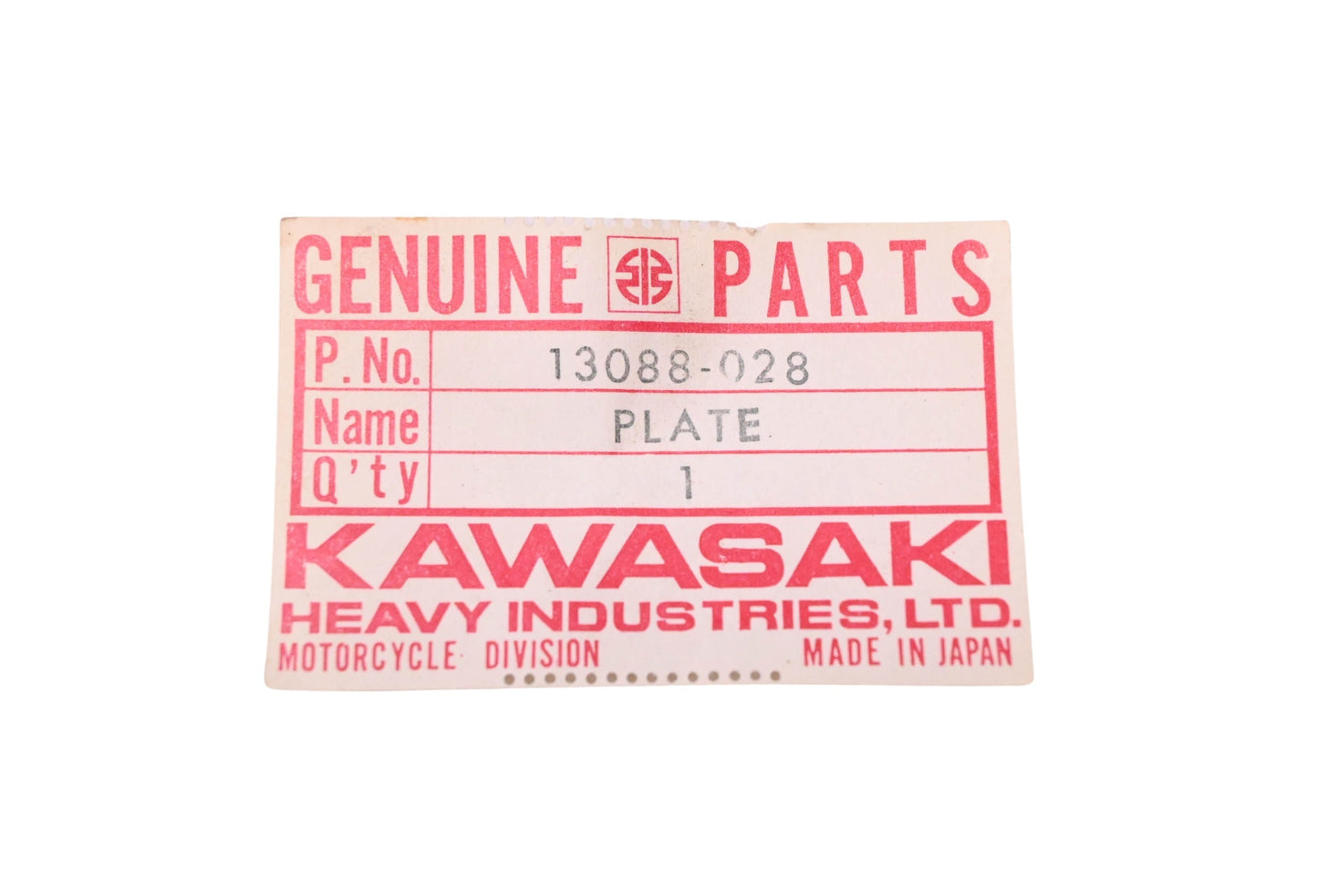 New OEM Kawasaki 13088-028 Fiber Friction Clutch Plate NOS