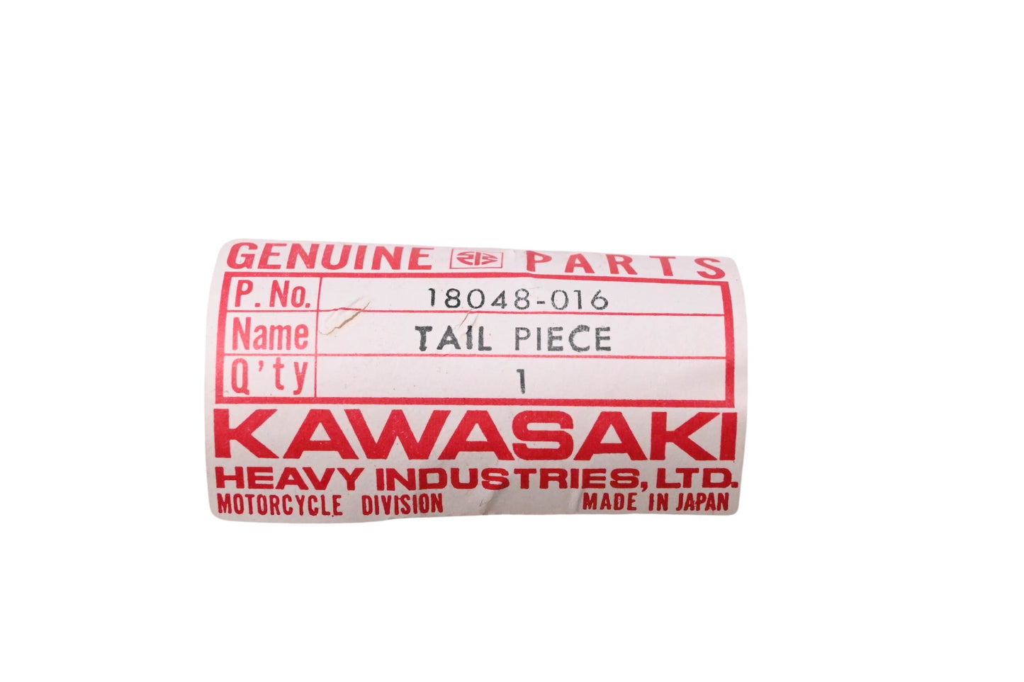 New OEM Kawasaki 18048-016 Exhaust Tail Piece NOS