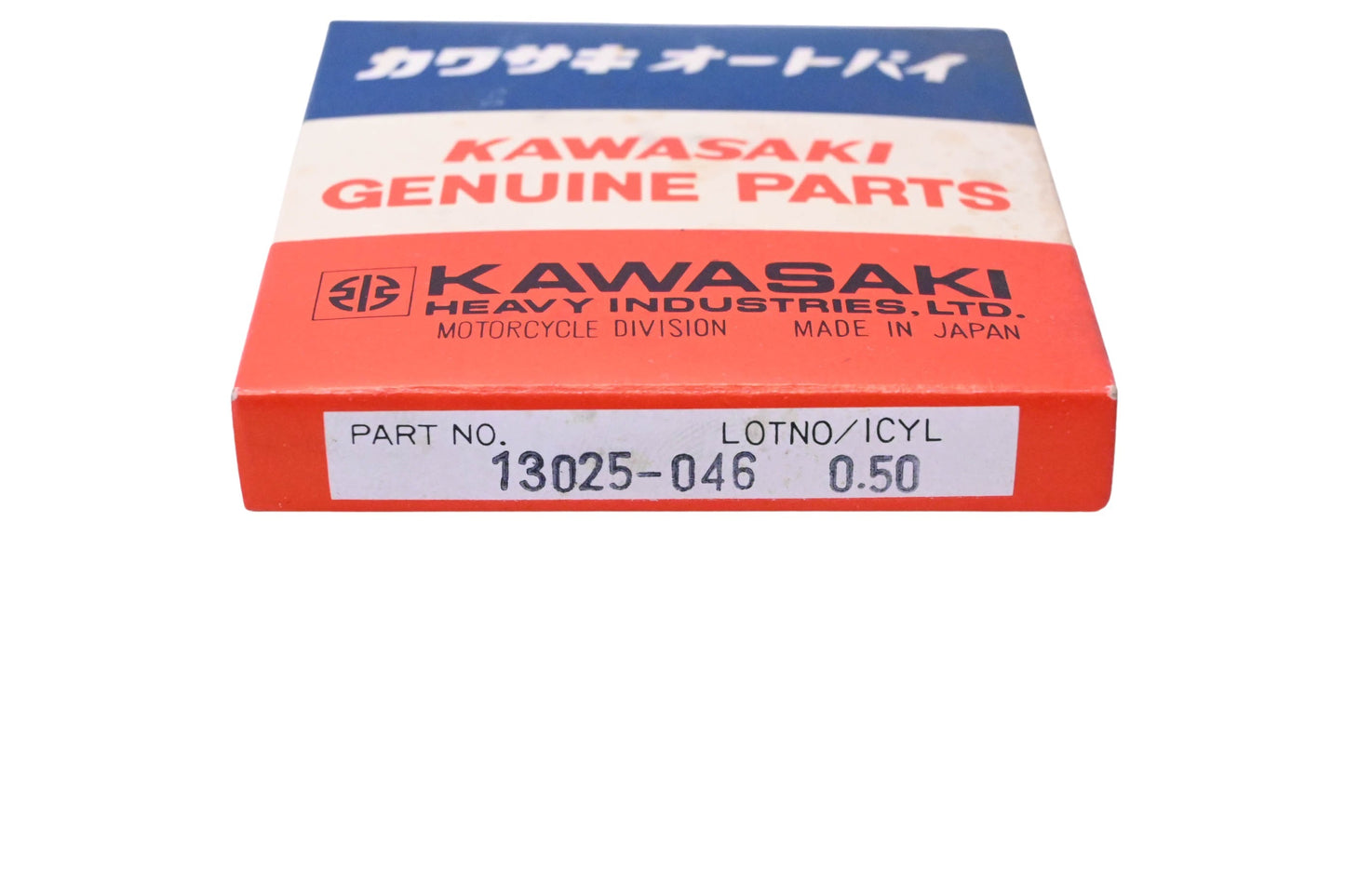New OEM Kawasaki 13025-046 Piston Ring Kit NOS