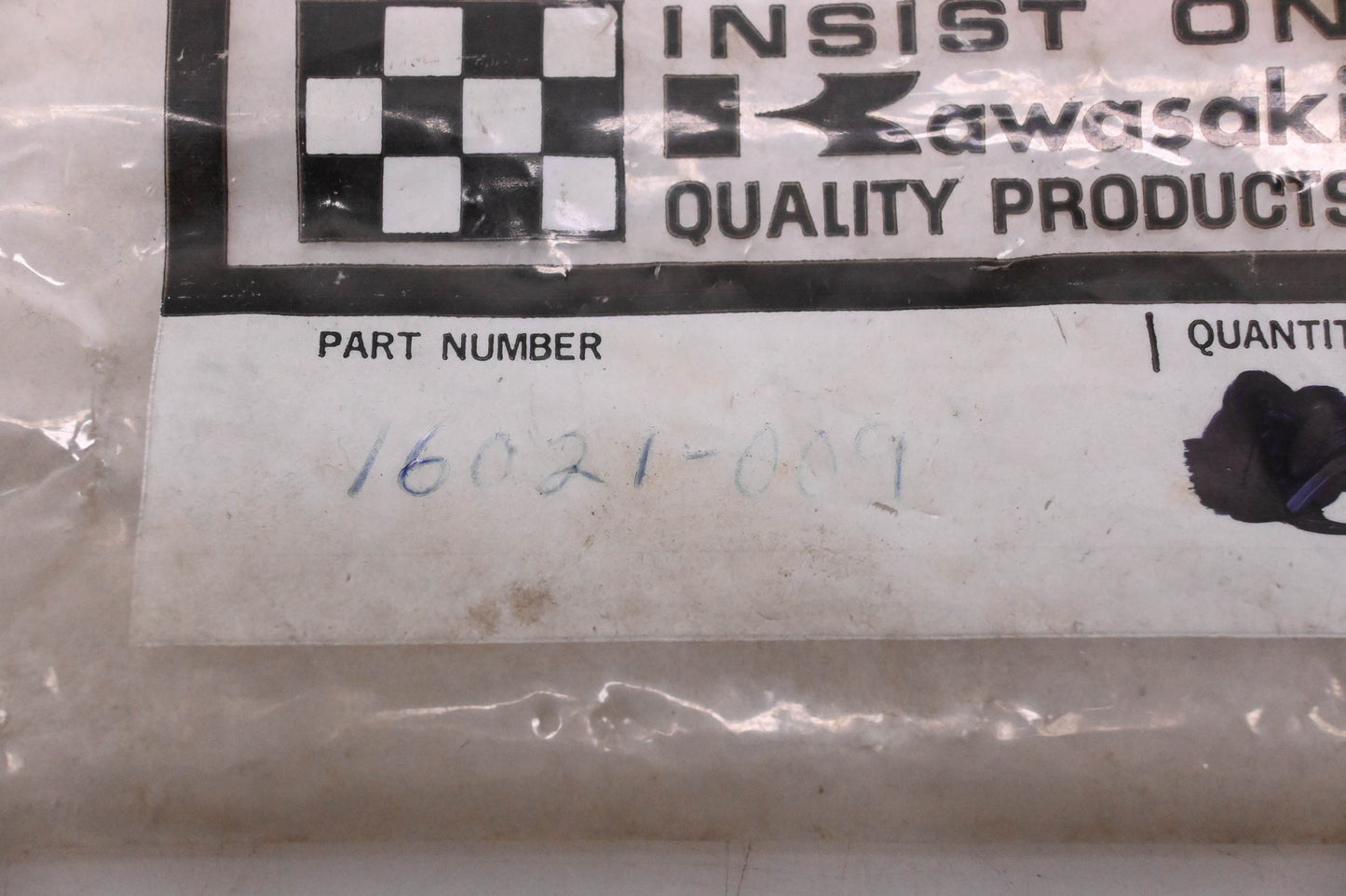 New OEM Kawasaki 16021-009 Throttle Stop Screw NOS