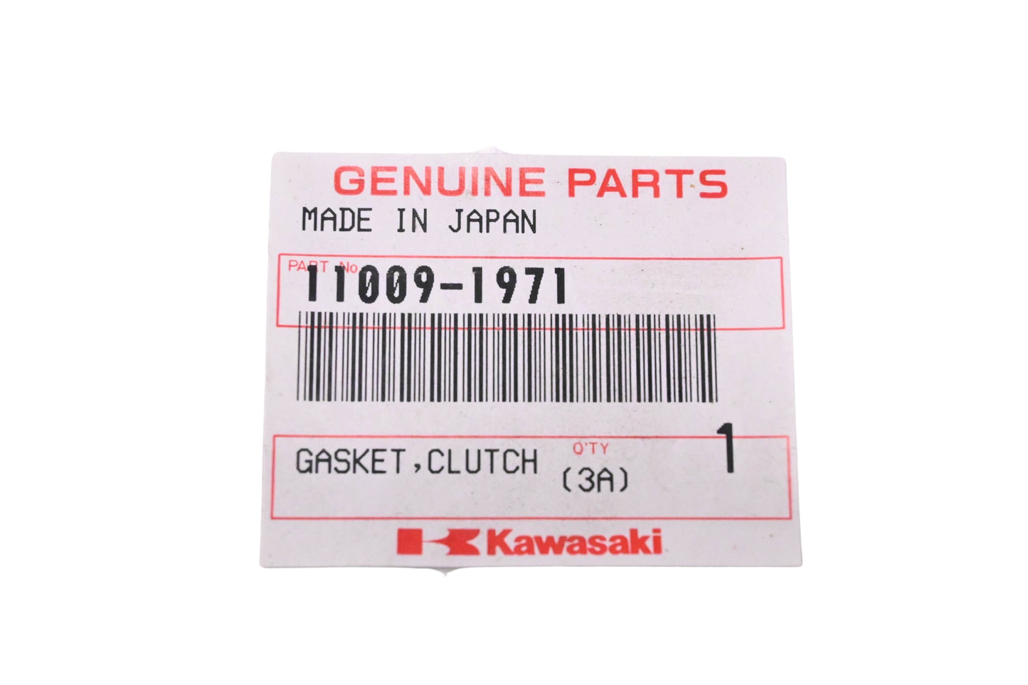 New OEM Kawasaki 11009-1971 Clutch Cover Gasket NOS