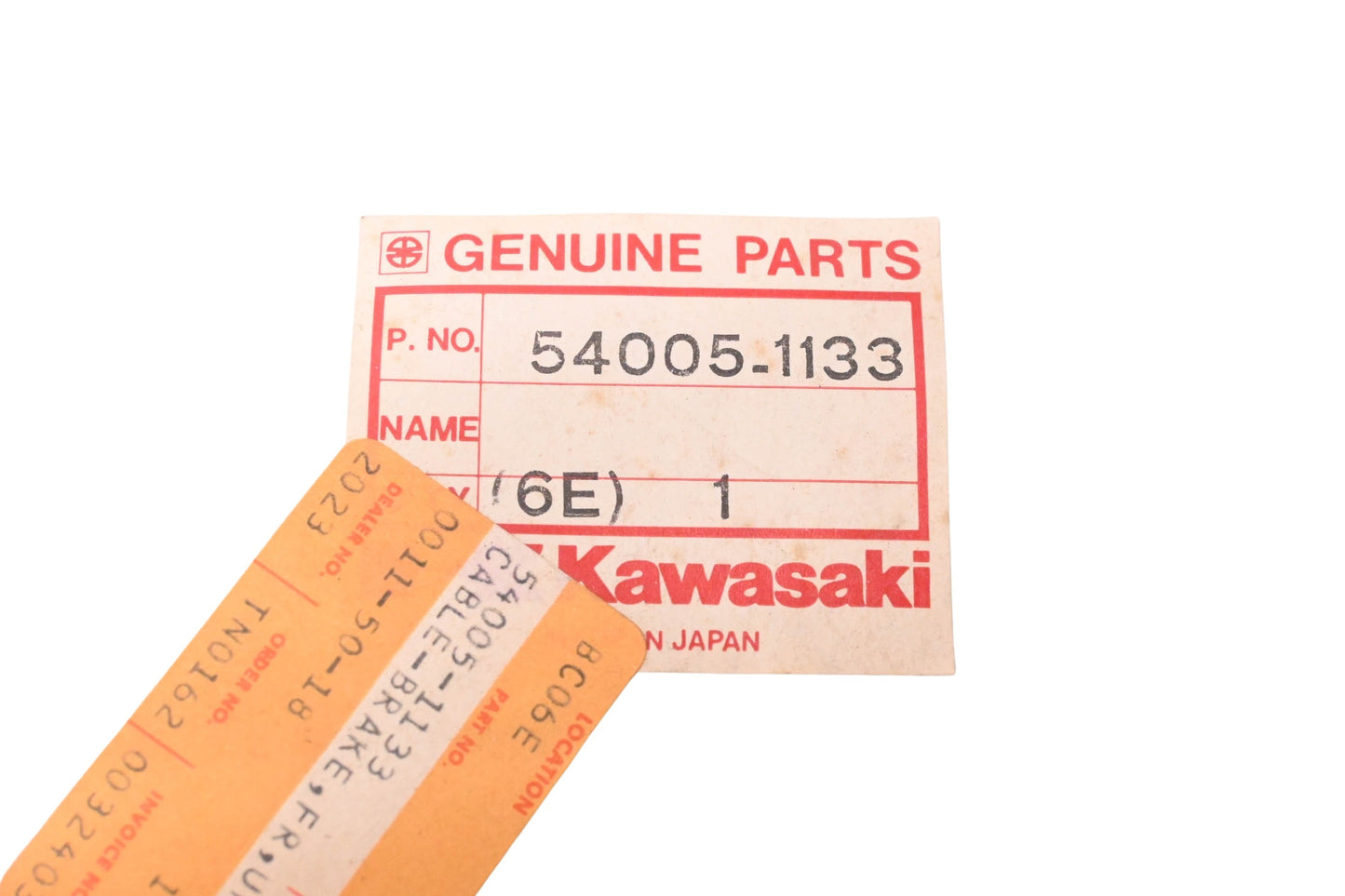 New OEM Kawasaki 54005-1133 Front Upper Brake Cable NOS