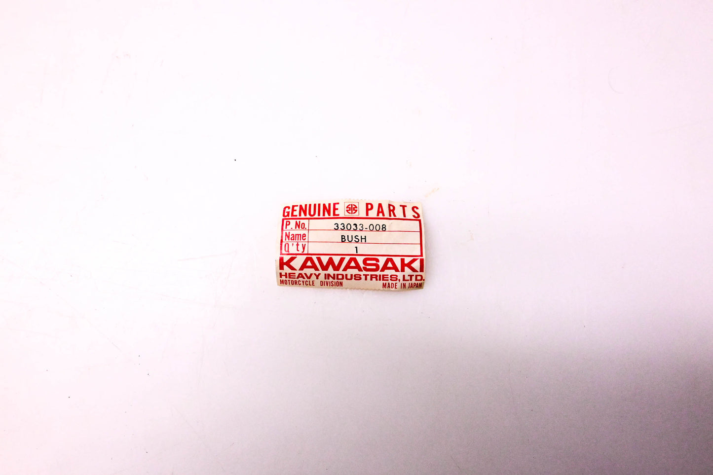 New OEM Kawasaki 33033-008 Swing Arm Bushing NOS
