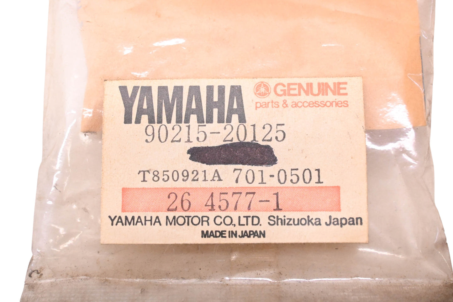New OEM Yamaha 90215-20125-00 Lock Tab Washer NOS