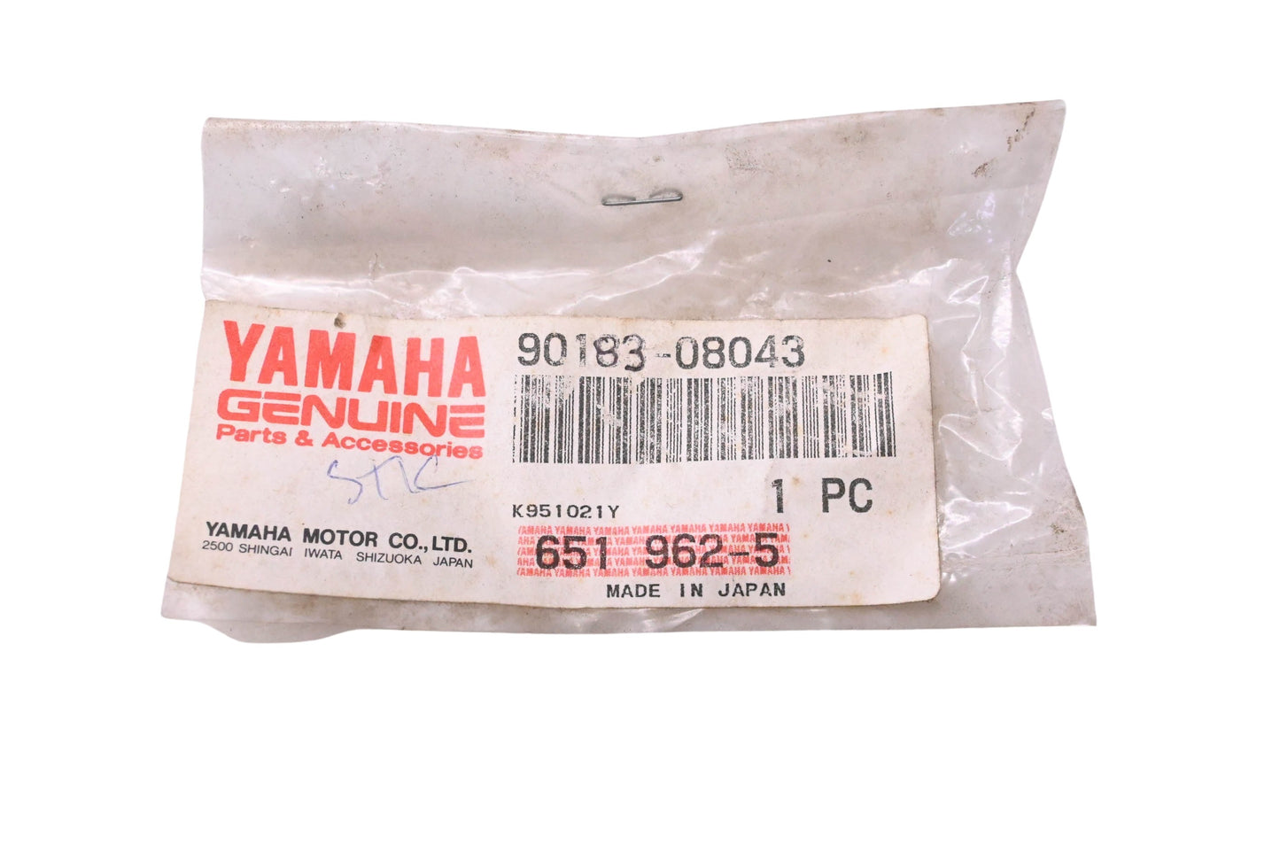 New OEM Yamaha 90183-08043-00 Spring Nut NOS
