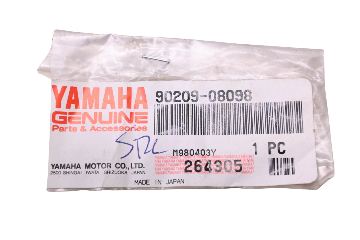 New OEM Yamaha 90209-08098-00 Washer NOS