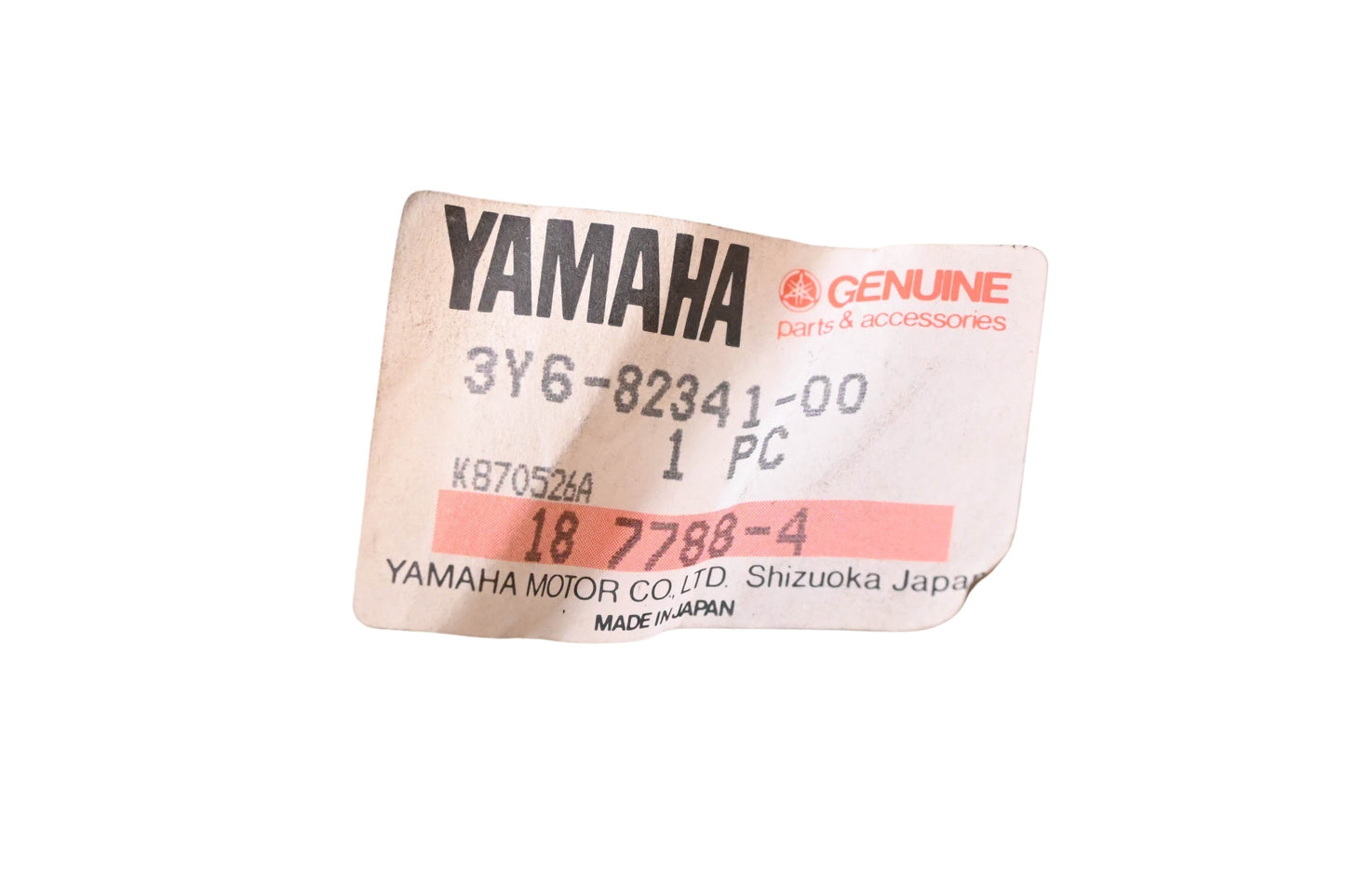 New OEM Yamaha 3Y6-82341-00-00 High Tension Cord NOS