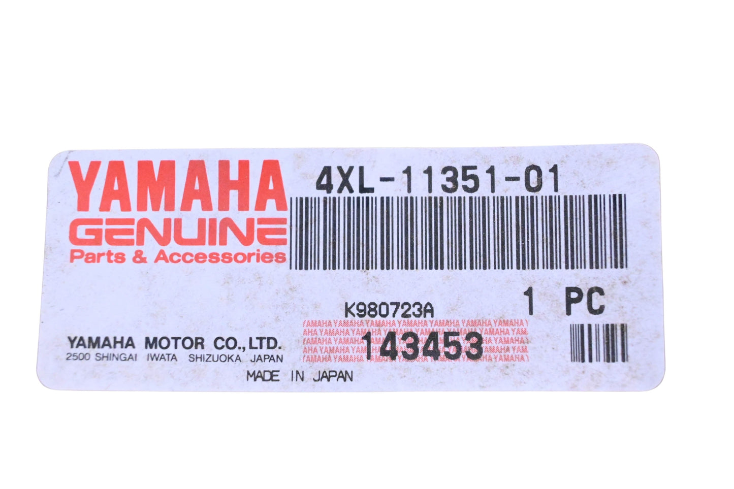 New OEM Yamaha 4XL-11351-01-00 Cylinder Gasket NOS