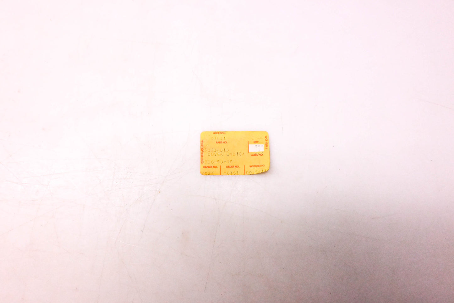 OEM Kawasaki 25023-013 Indicator Light Cover