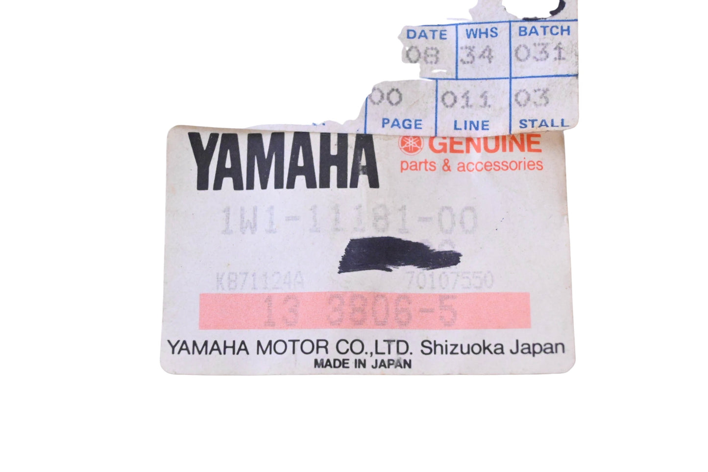 New OEM Yamaha 1W1-11181-00-00 Cylinder Head Gasket NOS