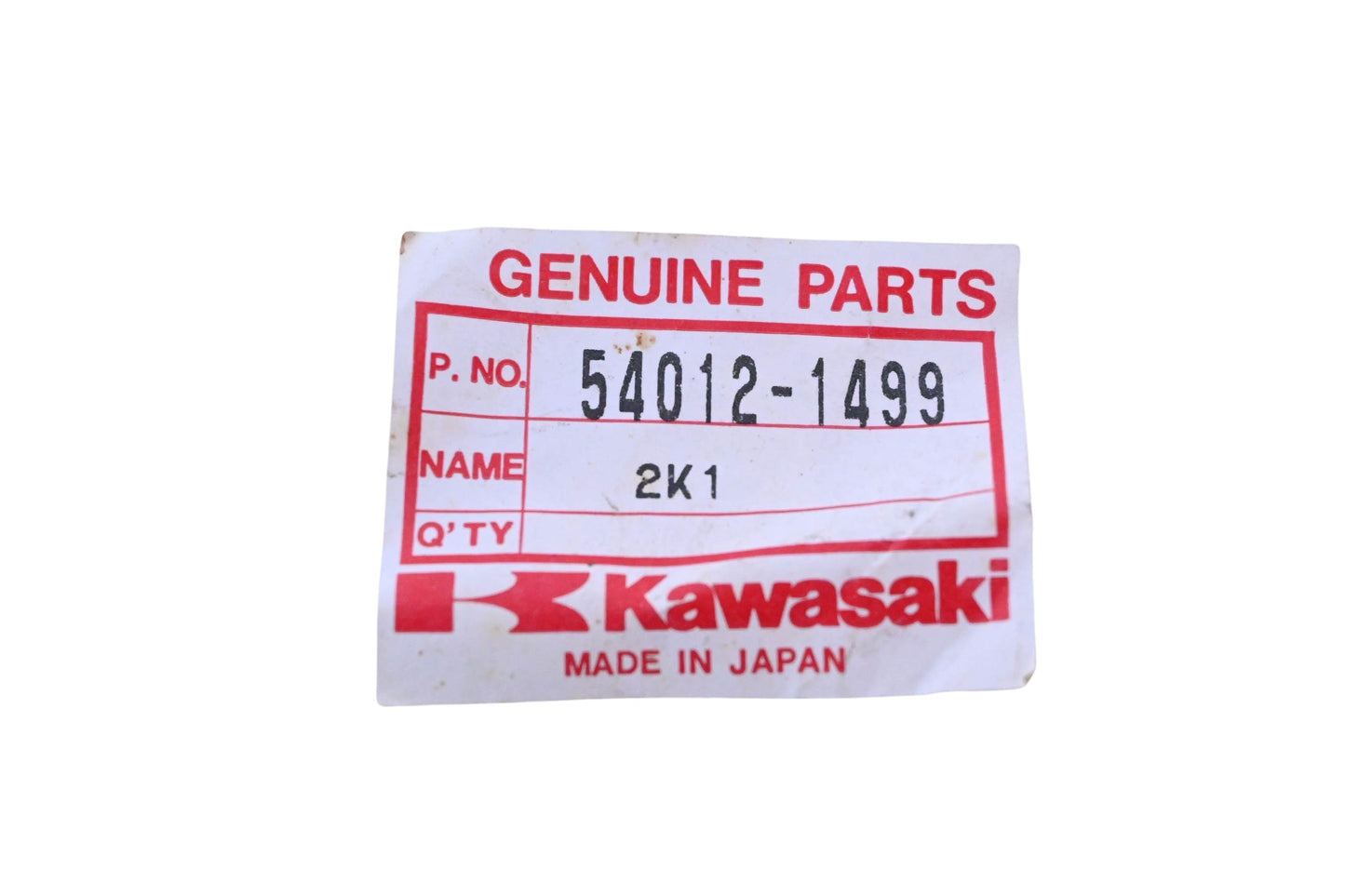 New OEM Kawasaki 54012-1499 Throttle Opening Cable NOS