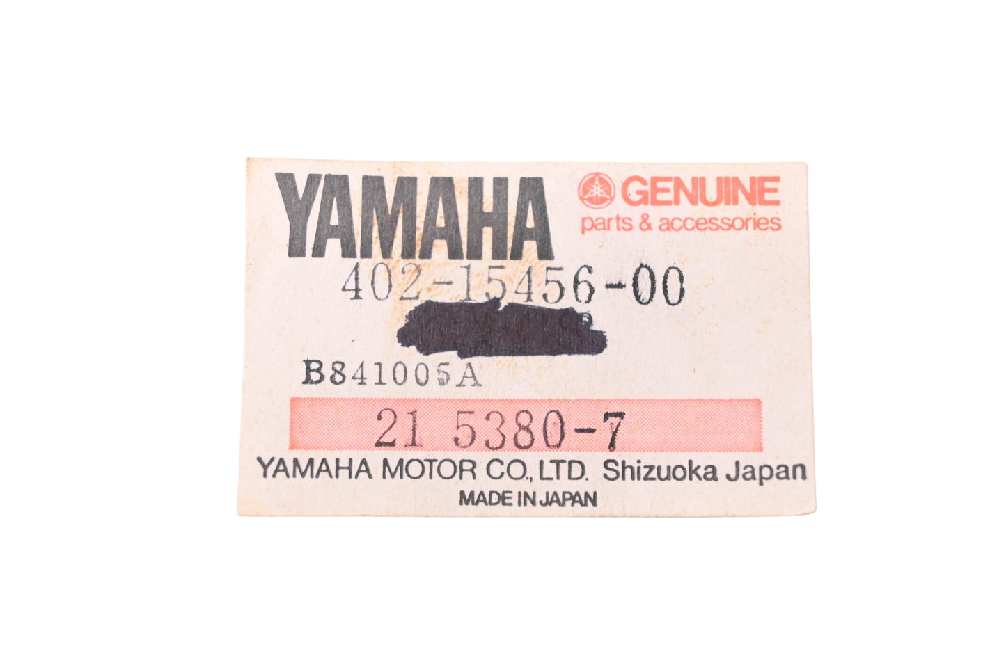 New OEM Yamaha 402-15456-00-00 Oil Pump Cover Gasket NOS