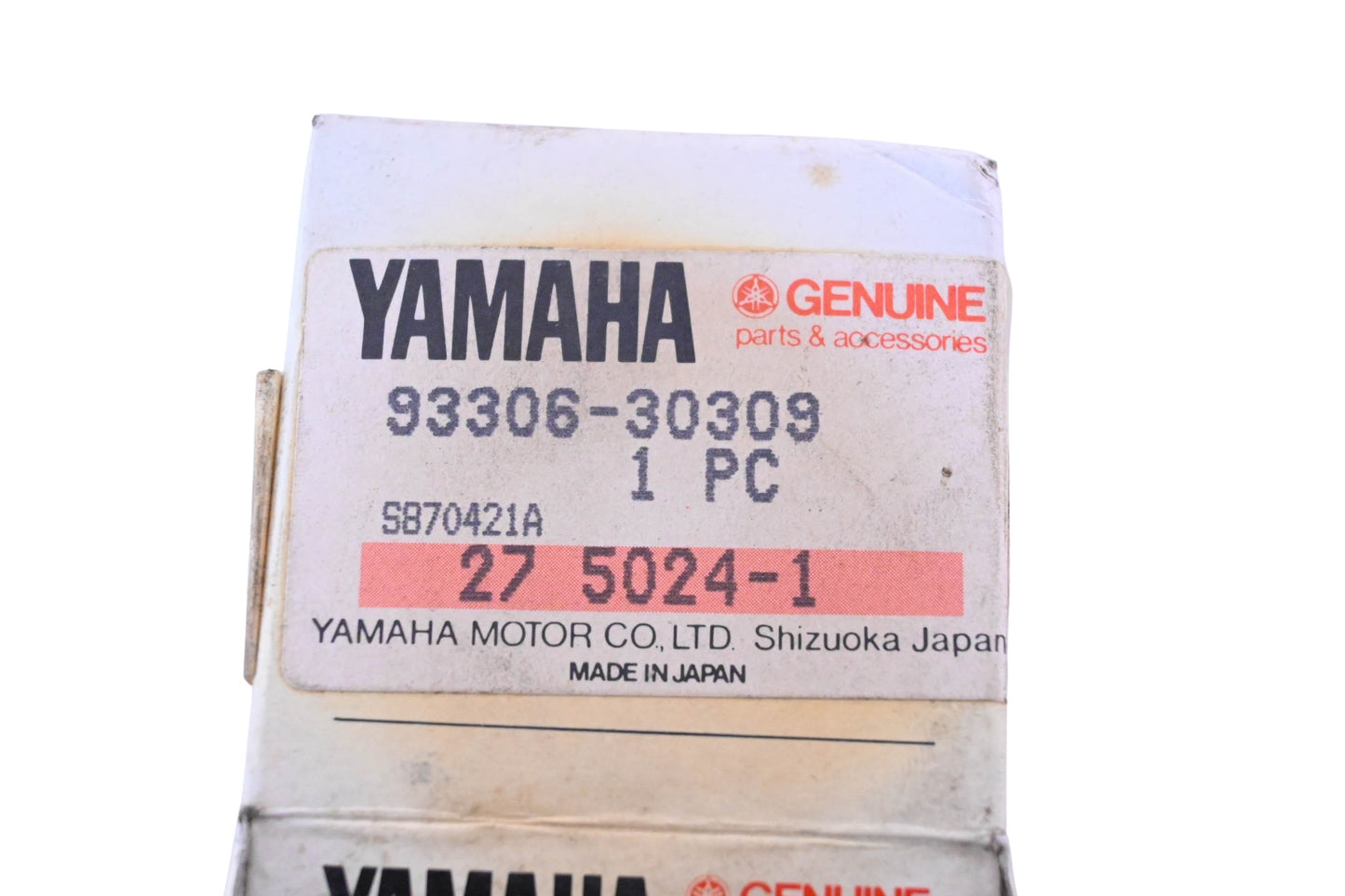 New OEM Yamaha 93306-30309-00 Ball Bearing NOS