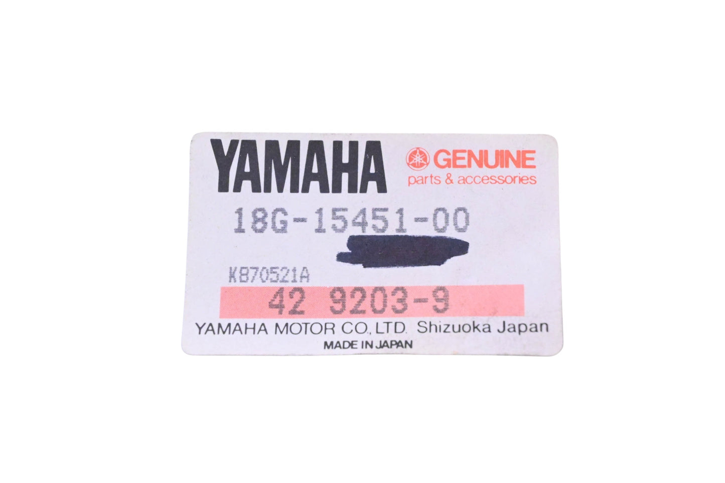 New OEM Yamaha 18G-15451-00-00 Crankcase Cover Gasket NOS