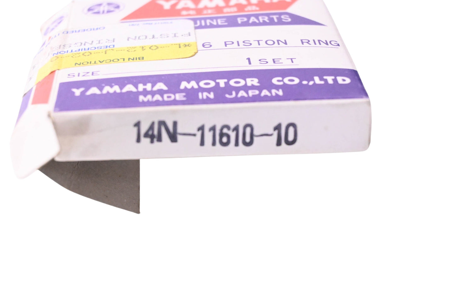 New OEM Yamaha 14N-11610-10-00 Piston Ring Kit NOS