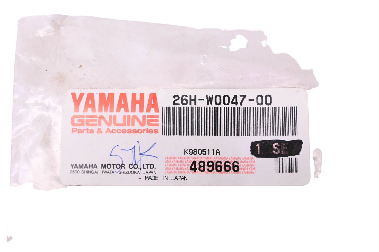 New OEM Yamaha 26H-W0047-00-00 Caliper Seal Kit NOS