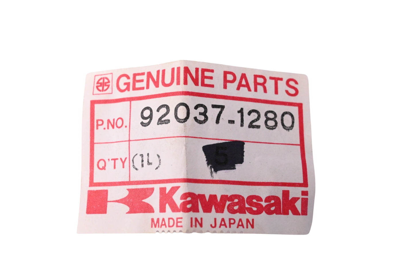 New OEM Kawasaki 92037-1280 Muffler Clamp NOS