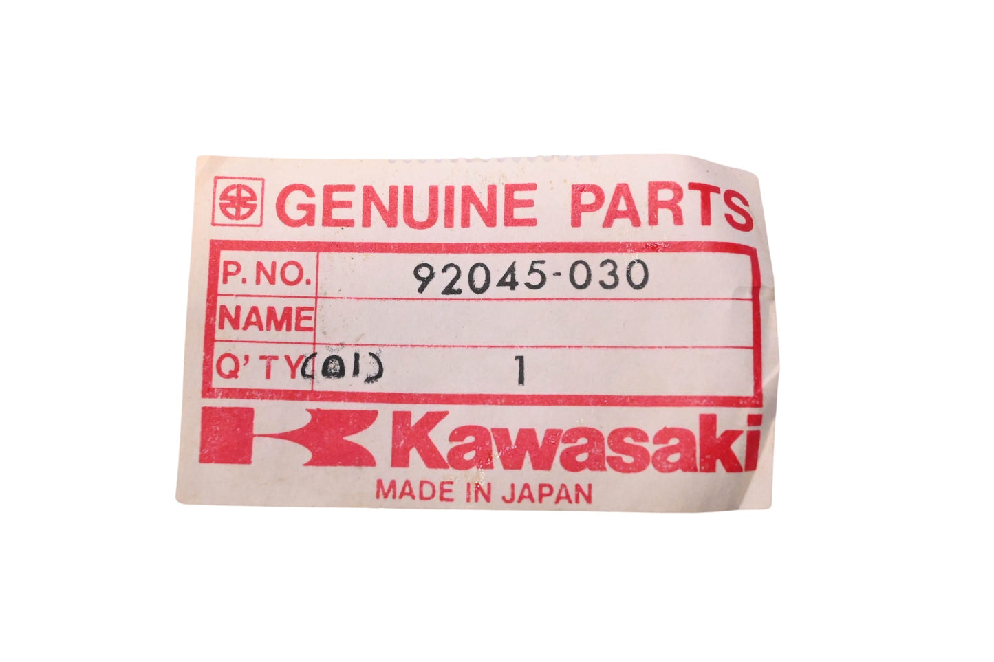 New OEM Kawasaki 92045-030 Ball Bearing NOS
