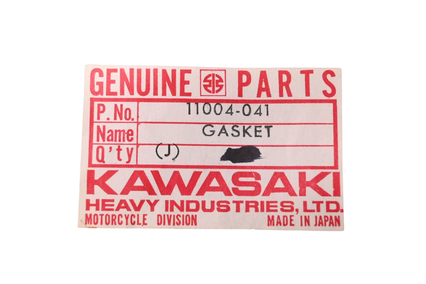 New OEM Kawasaki 11004-041 Cylinder Head Gaskets Qty 2 NOS