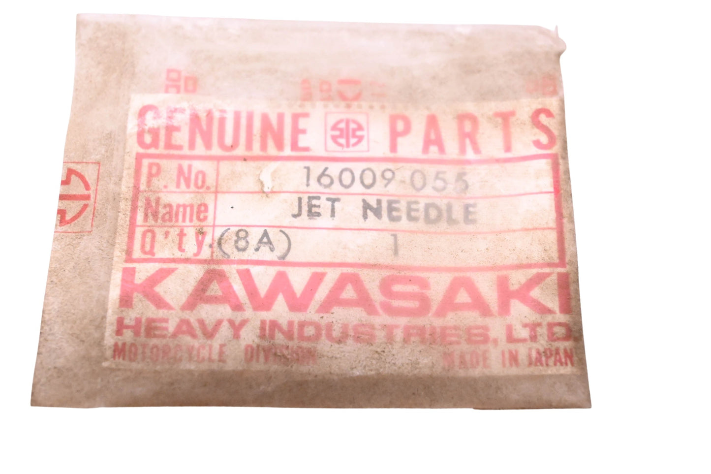 New OEM Kawasaki 16009-055 Jet Needle 5J9 NOS