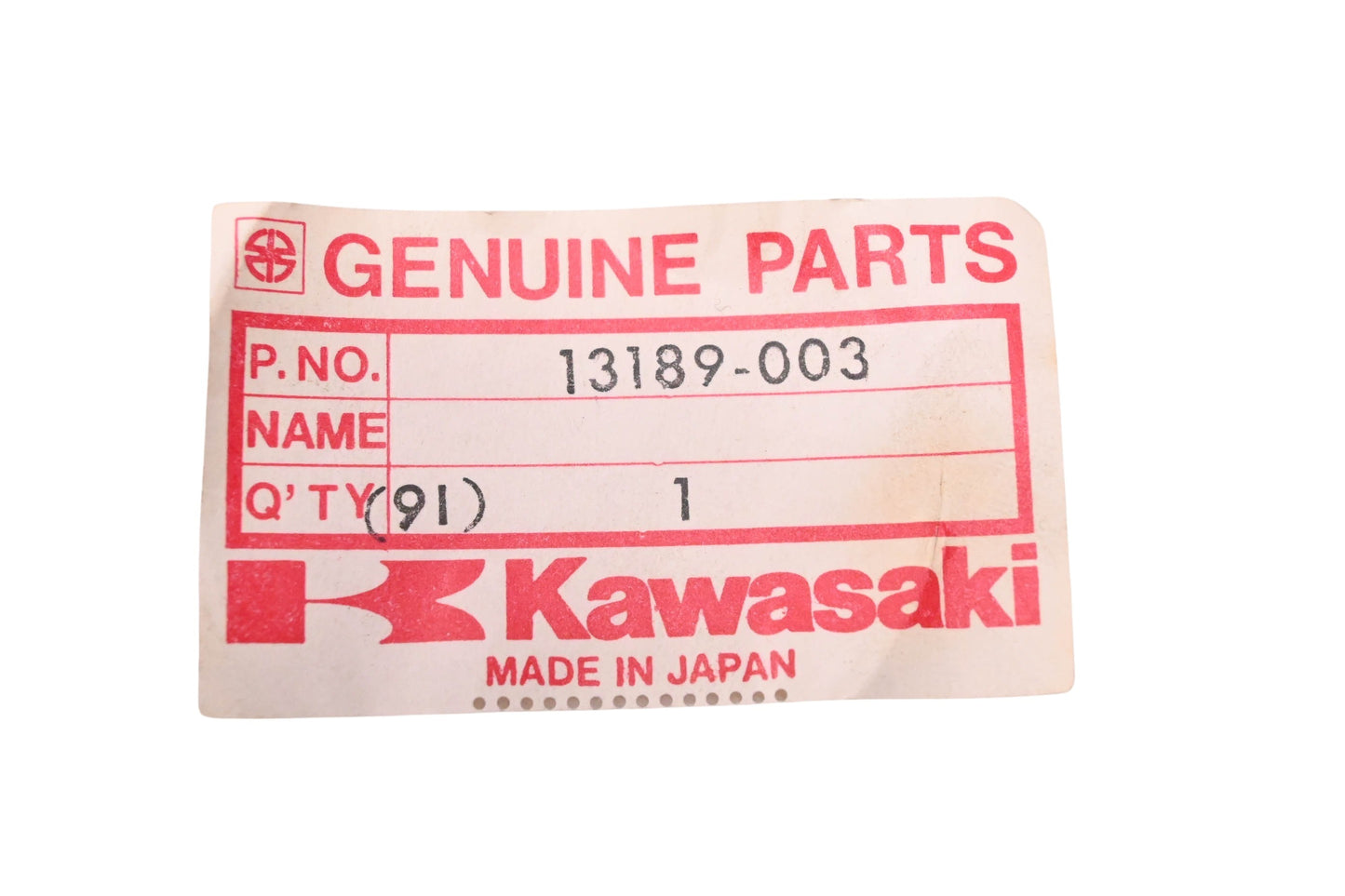 New OEM Kawasaki 13189-003 Clutch Ball Holder NOS